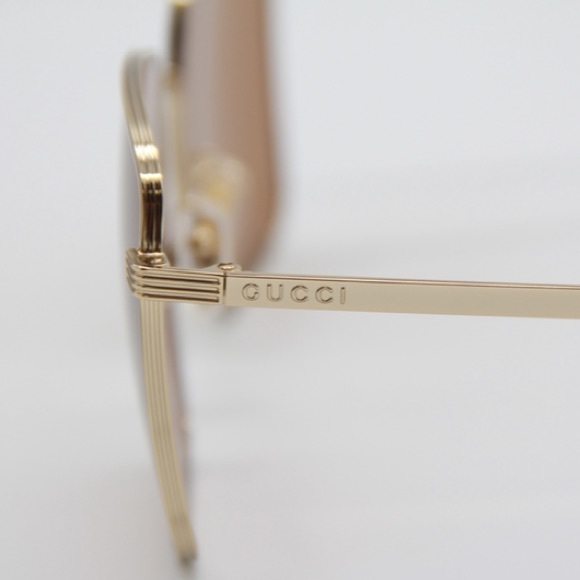 NEW GG0802S 002 SUNGLASSES GUCCI NEW COLLECTION WOMEN’S EYEWEAR GUCCI GG 0802S - Picture 5 of 13